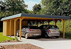 Doppelcarport aus Holz in Hannover
