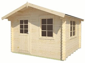Holz Gartenhaus 4x3 m